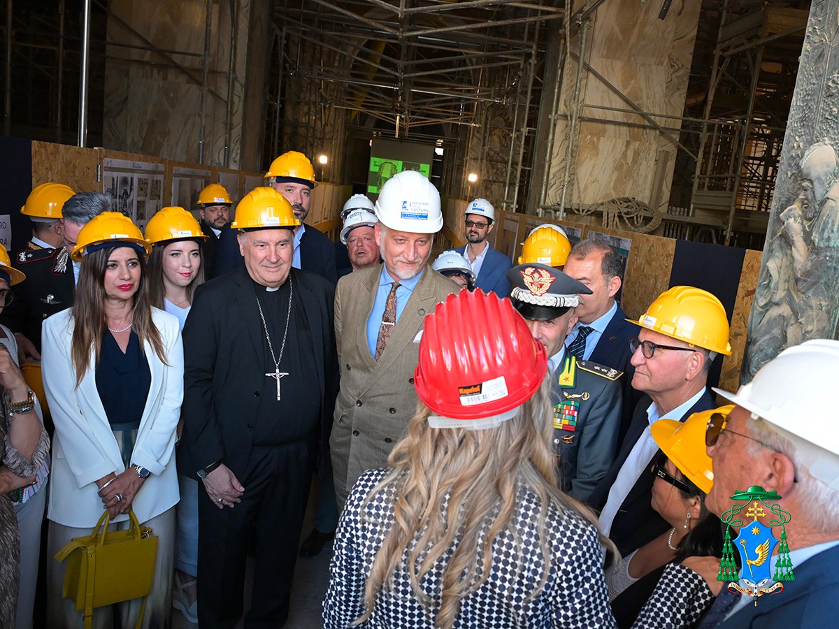 La riapertura della Cattedrale al centro del sopralluogo del ministro della Cultura - 
