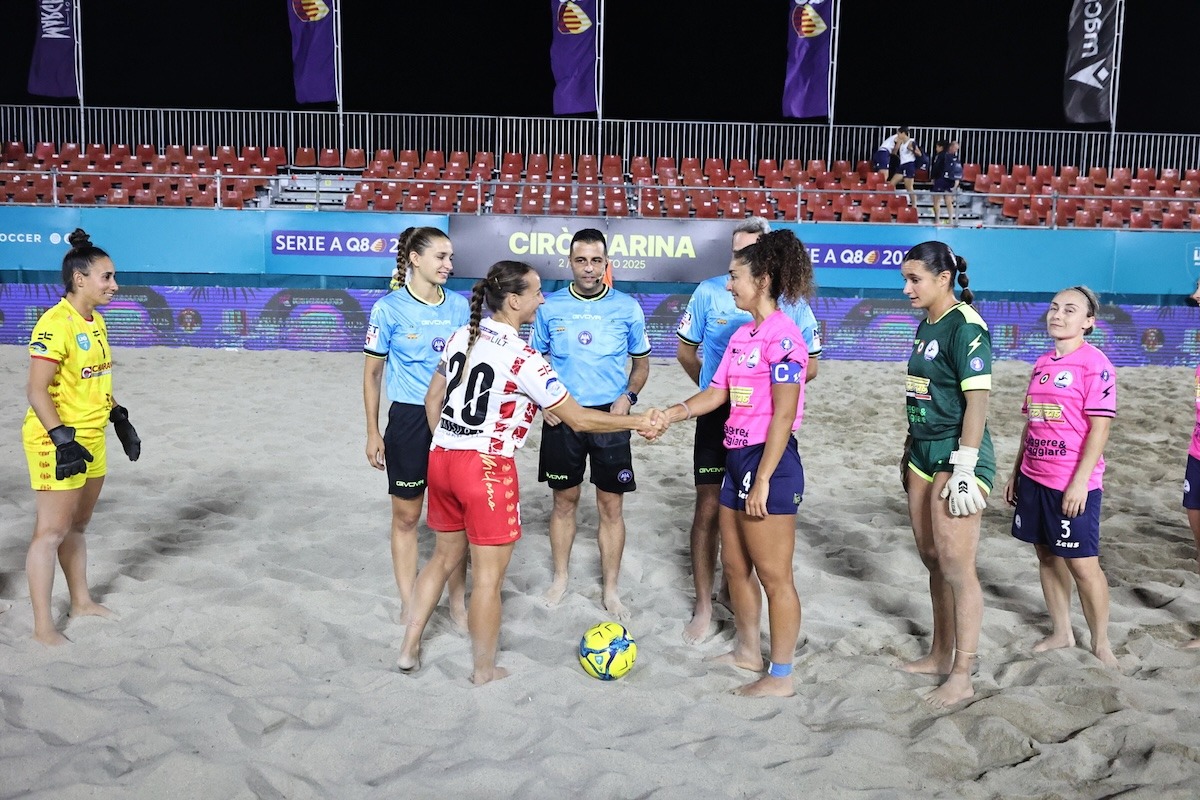 Beach Soccer Femminile - Per il terzo anno di fila il tricolore se lo giocano Cagliari e Lady Terracina - 