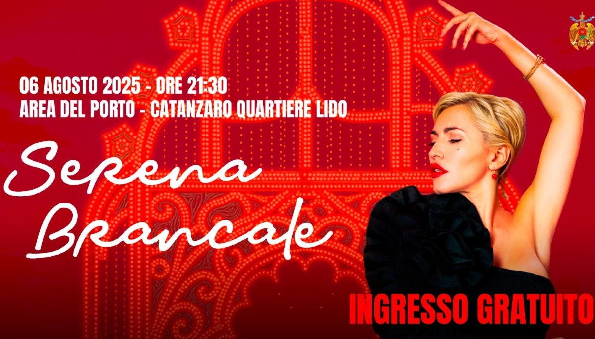 Serena Brancale in concerto al Porto di Catanzaro: musica sotto le stelle - 