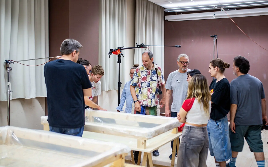 Catanzaro - La fotografia performativa di Fabio Sandri trasforma l’Aba in una macchina fotografica a grande scala -