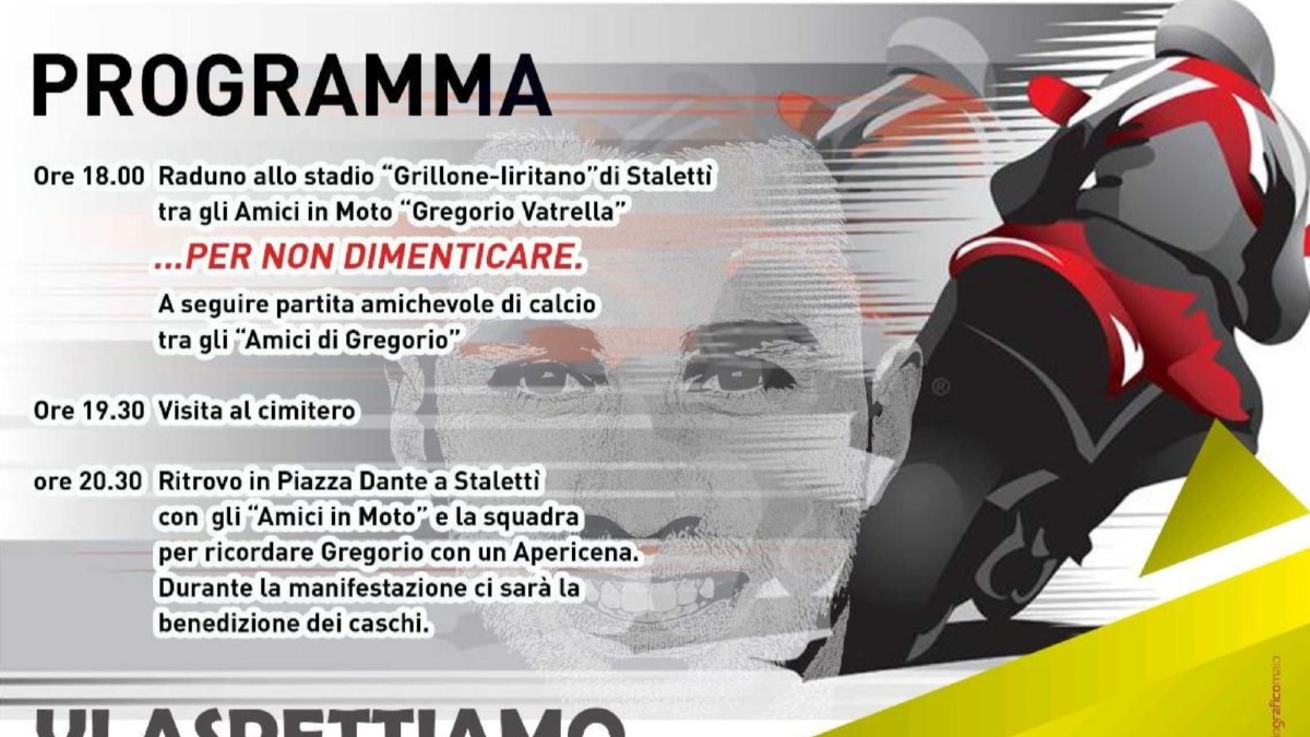 “On the Road” a Stalettì per ricordare Gregorio Vatrella: motori, amicizia e memoria - 