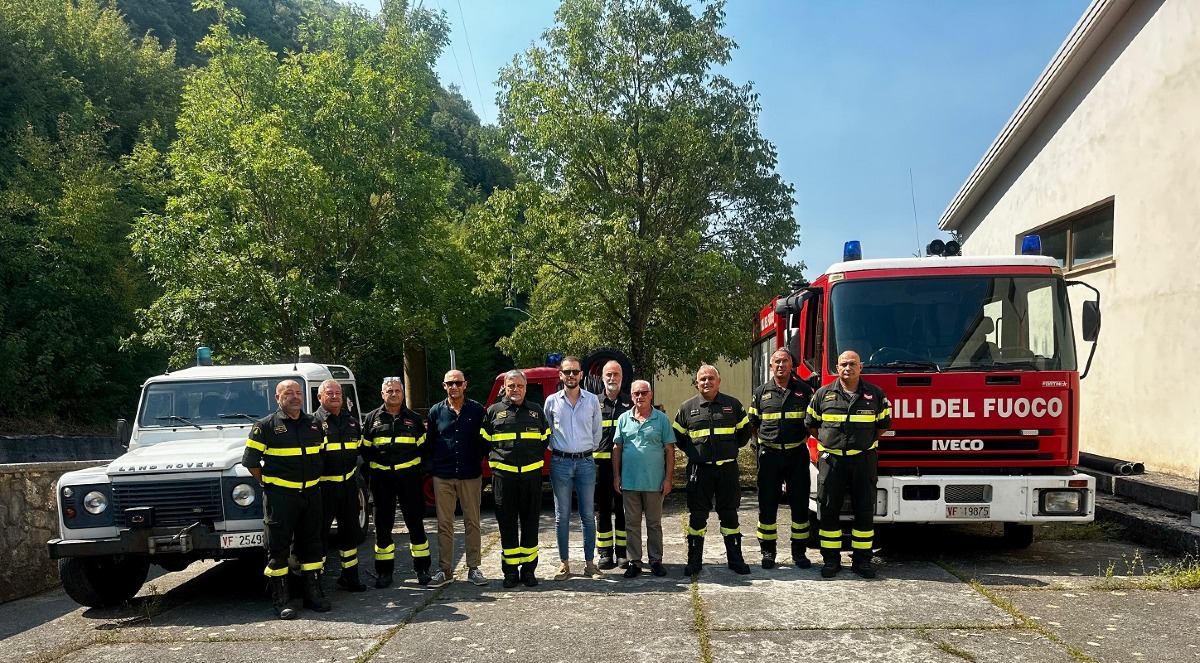 Nasce il presidio rurale AIB dei Vigili del Fuoco a Mormanno - 