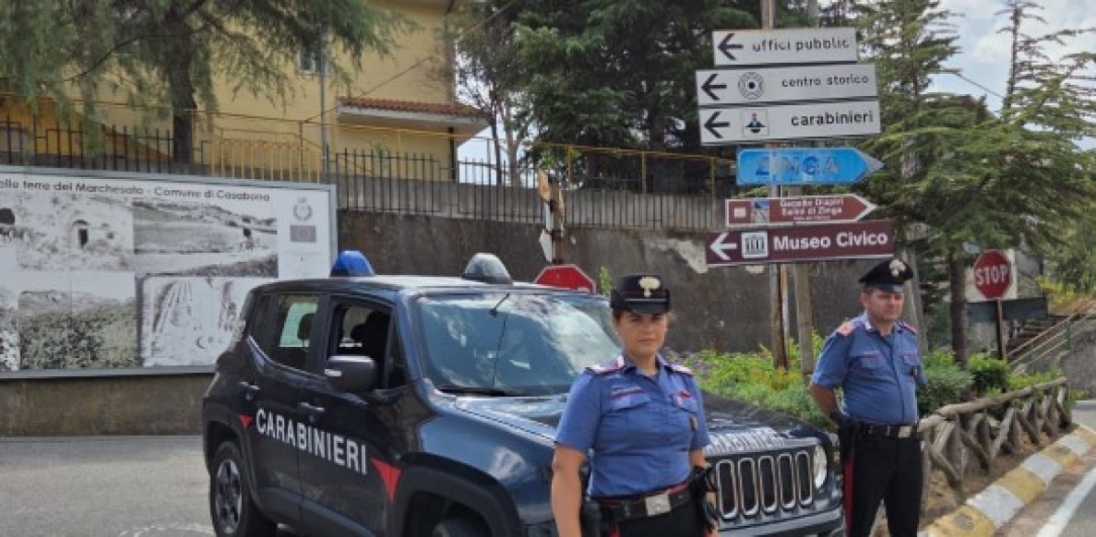 Atti persecutori: un arresto dei Carabinieri di Casabona -
