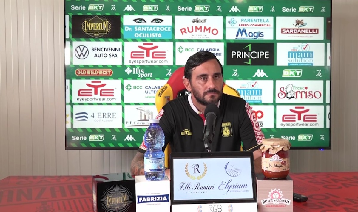 #SpeziaCatanzaro | Mister Aquilani: "Sarà una gara difficile contro una squadra che dimostra di avere dei valori" -