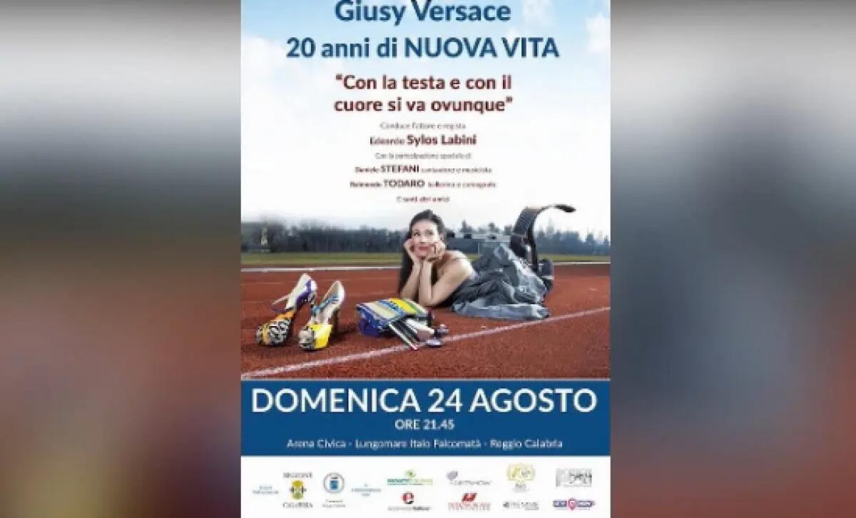 “20 anni di una nuova vita”, Giusy Versace a Reggio Calabria - 