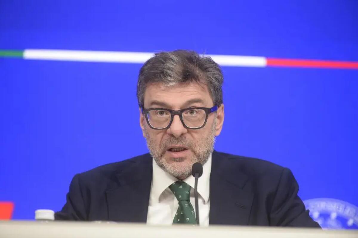 Giorgetti “Dazi incidono su aspettative prima che su export” -