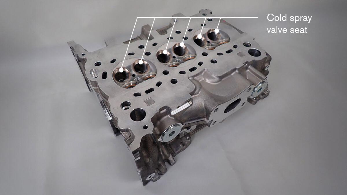 Nissan, prime sedi valvole realizzate con tecnologia cold spray -