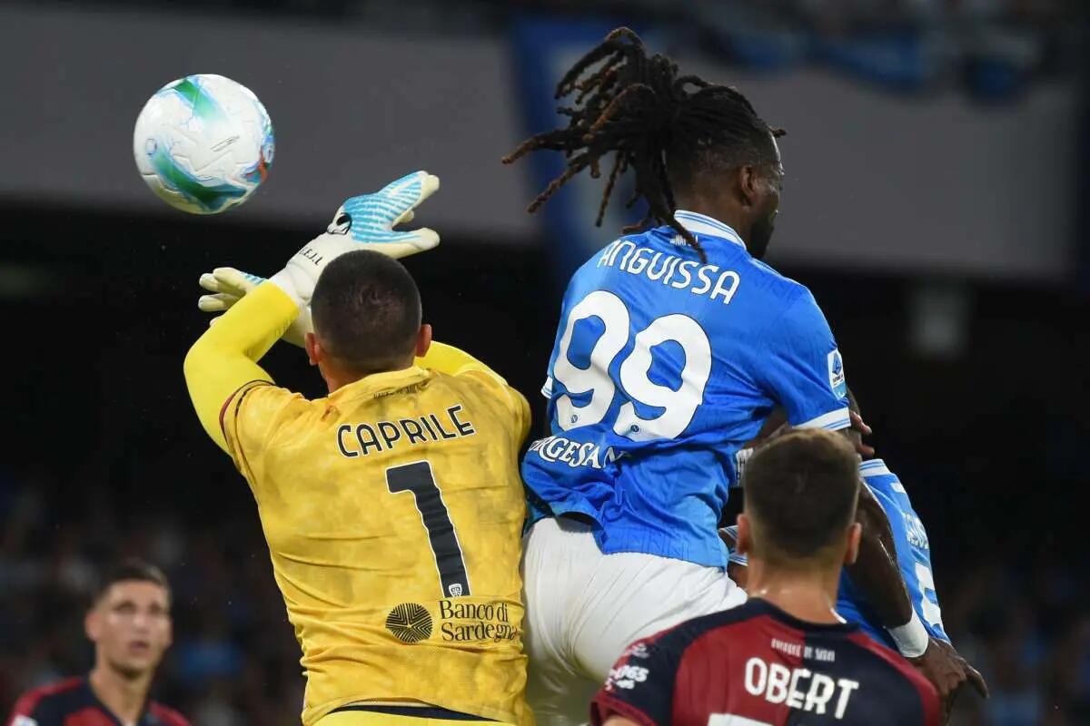 Napoli-Cagliari 1-0, decide Anguissa all’ultimo respiro -