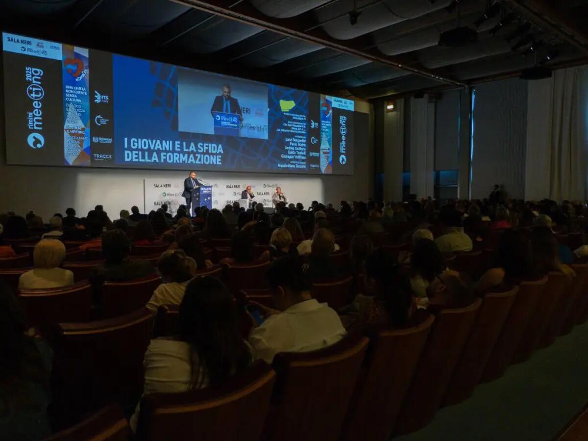 “I giovani e la sfida della formazione”, dibattito al Meeting di Rimini -