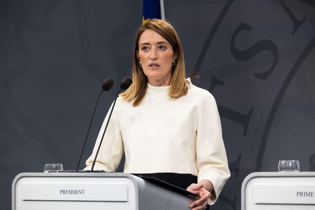 Ue, Metsola “Con coraggio superiamo gli ostacoli, serve unità” -