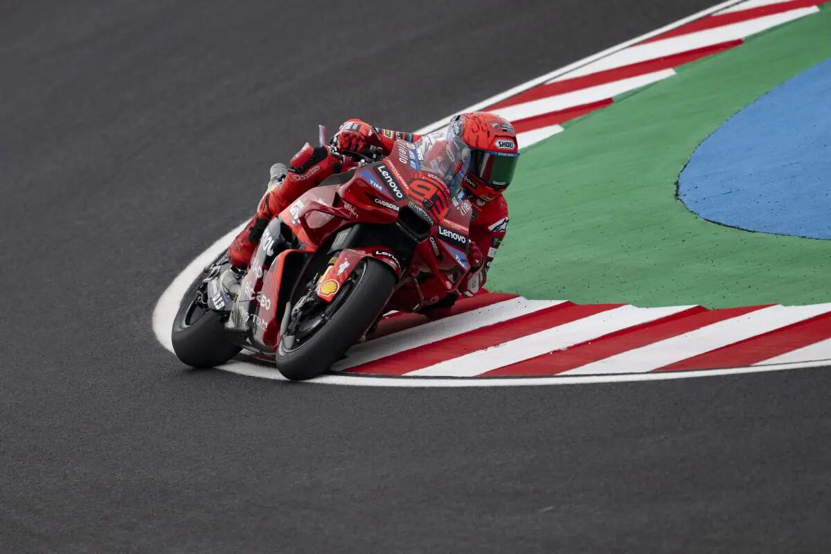 In Ungheria Marc Marquez vince Sprint Race, 2° Di Giannantonio -