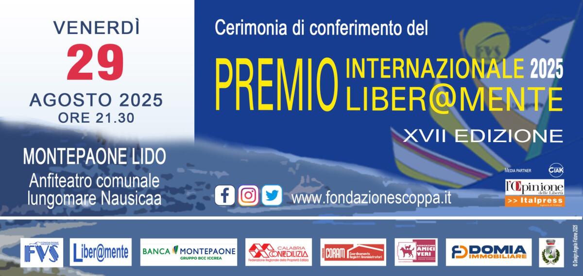 A Bassani, Borsellino e Students for Liberty il Premio Internazionale Liber@mente -