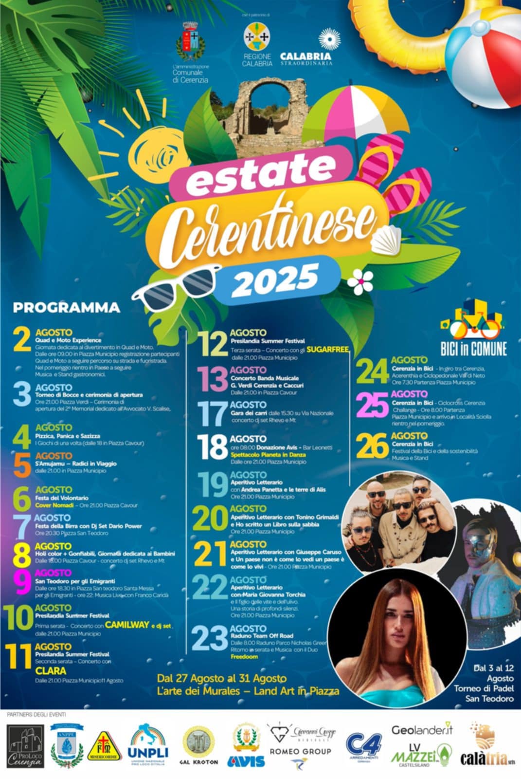 Estate Cerentinese 2025 (Comune di Cerenzia 1.8.2025)