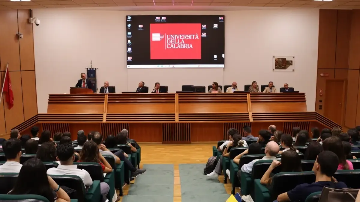 La carica degli aspiranti medici al “Welcome Day” dell’Università della Calabria -