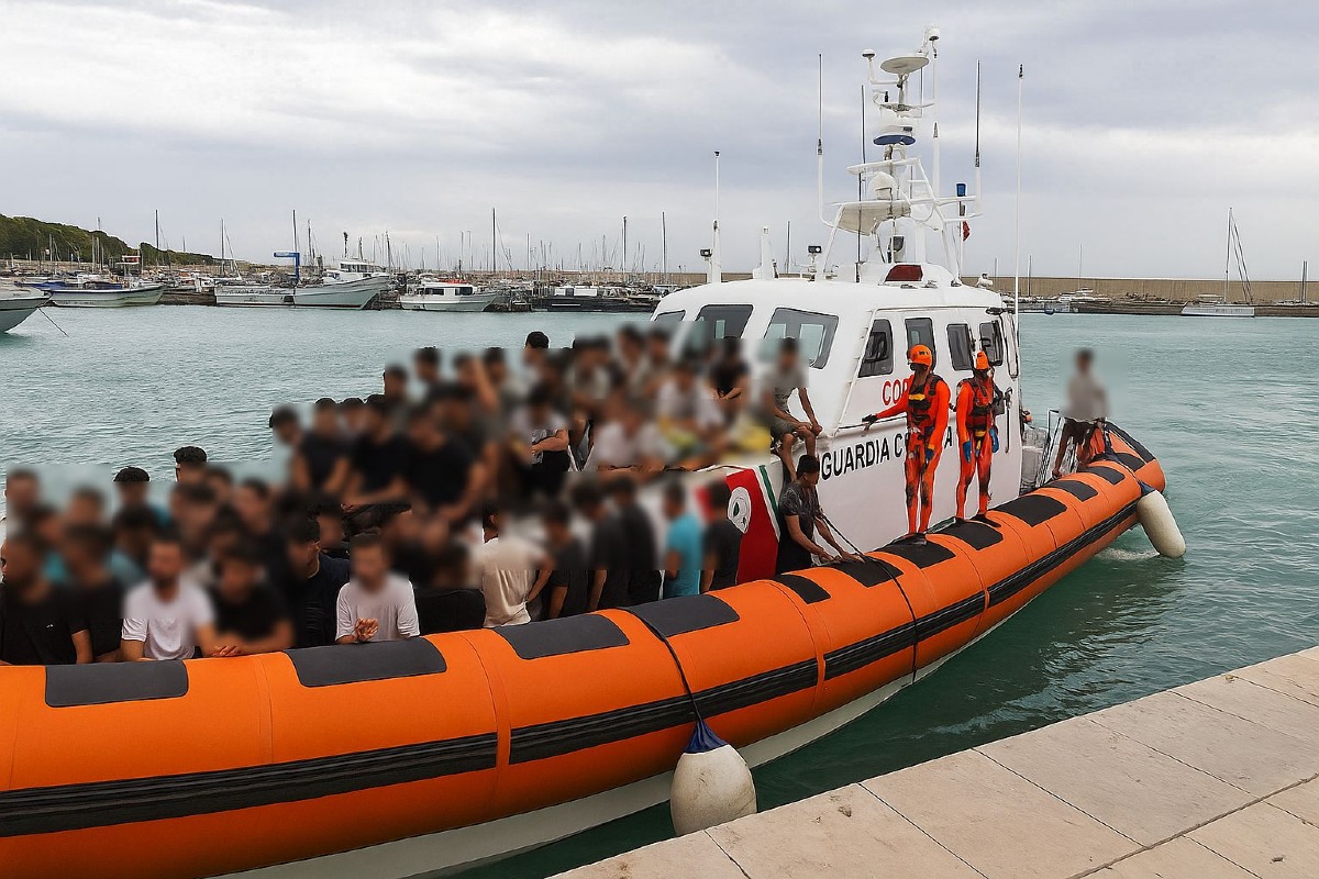 Nuovo sbarco di persone a Roccella Ionica: in 55 arrivano dalla Turchia -