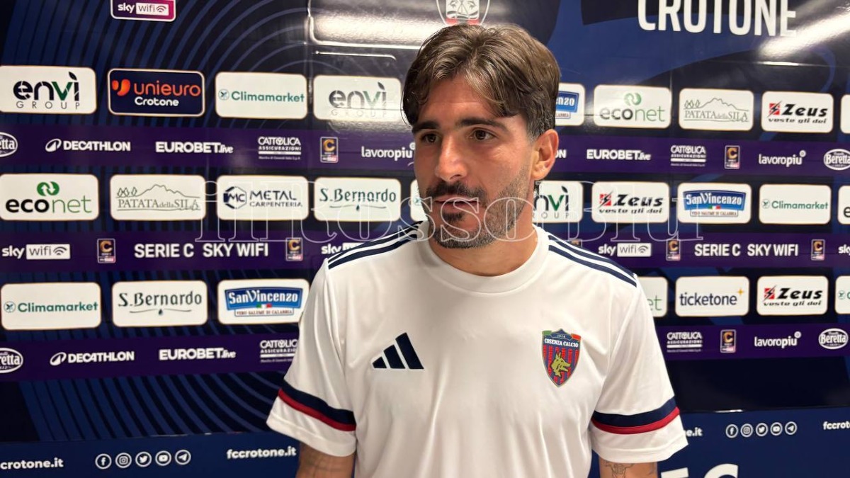 #CrotoneCosenza 0-0 | Caporale: "Era un Derby, ci prendiamo il punto e torniamo a casa soddisfatti" - 