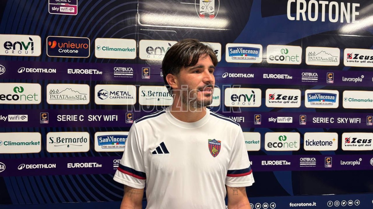 #CrotoneCosenza 0-0 | Caporale: "Era un Derby, ci prendiamo il punto e torniamo a casa soddisfatti" -