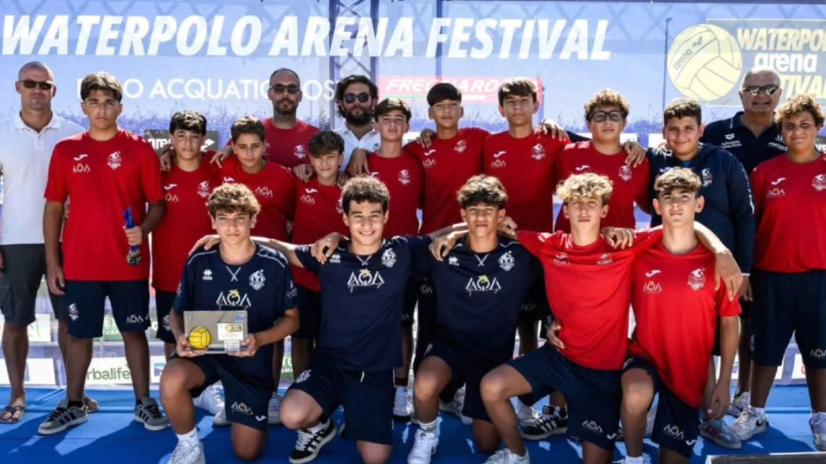 Nuoto, gli under 14 di Aqa al Waterpolo Festival di Ostia Cosenza Smile -
