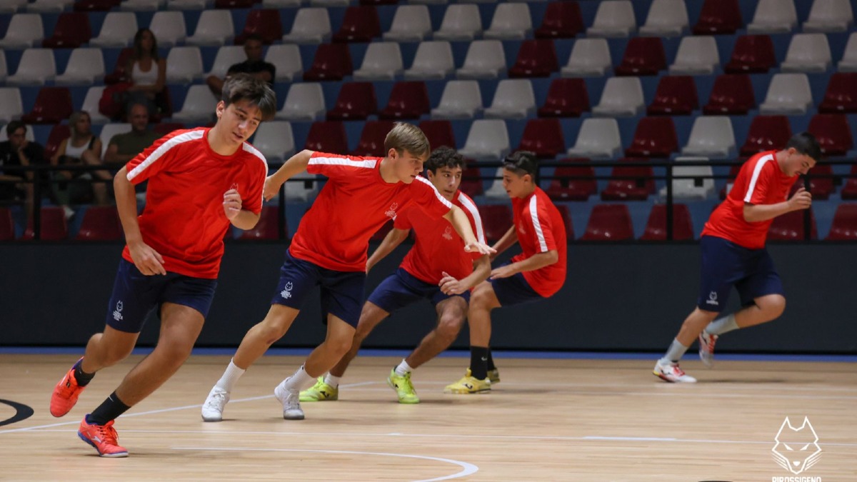 Pirossigeno Under 19: primo allenamento stagionale. Roster e staff dei lupacchiotti -
