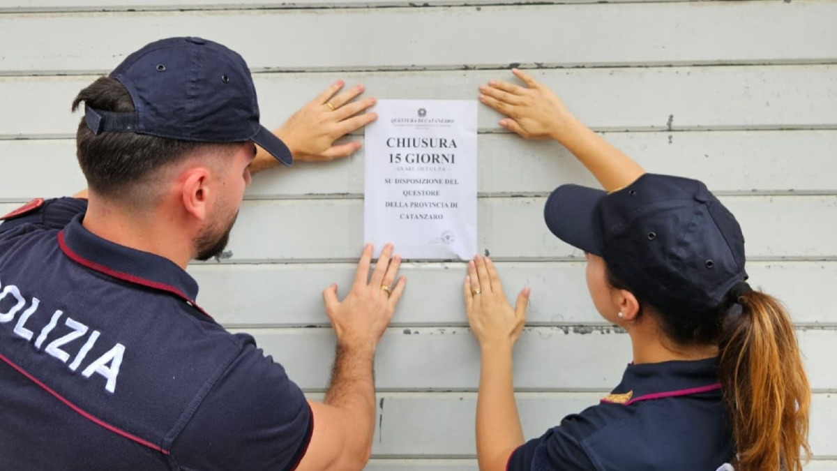 Lamezia Terme, bar chiuso per 15 giorni: il provvedimento del Questore - 