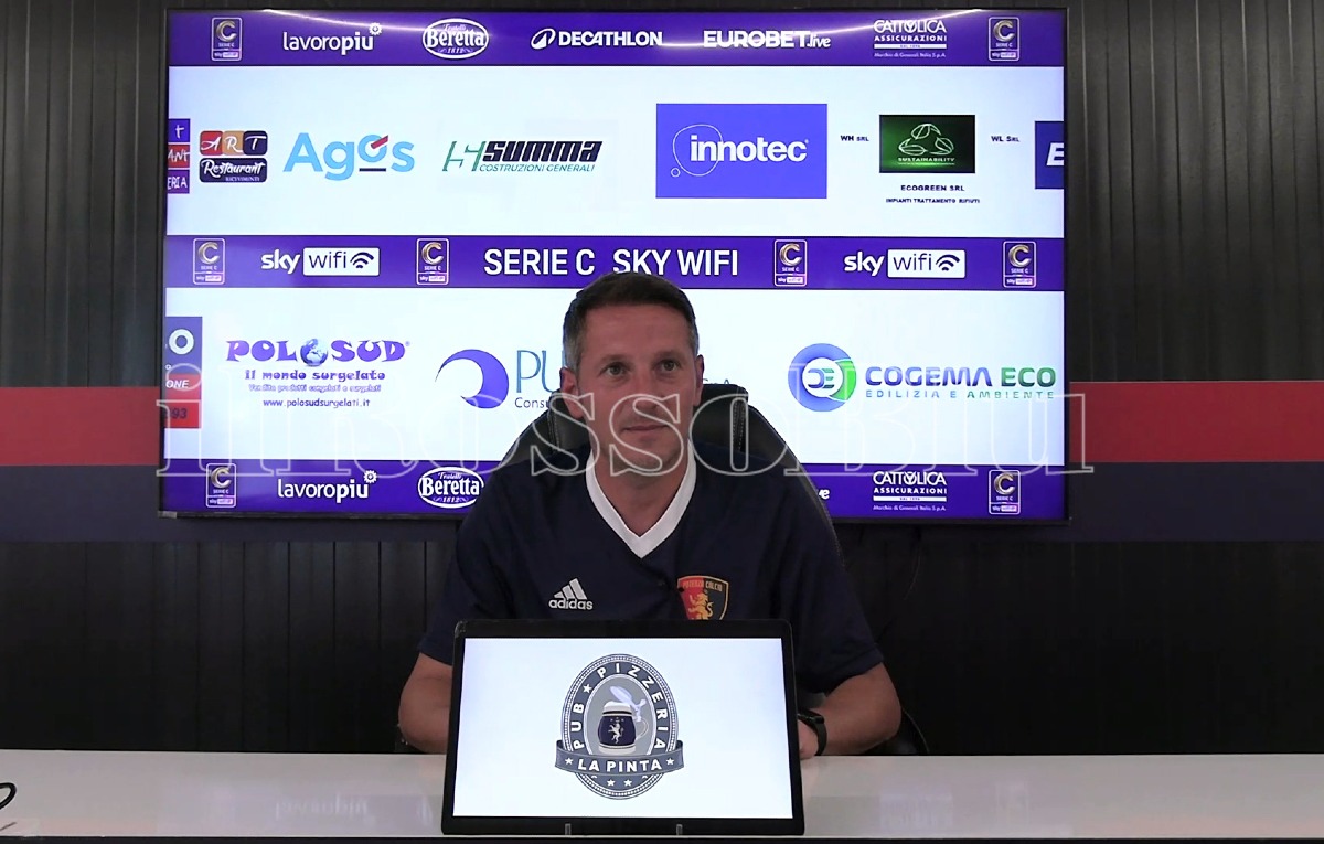#PotenzaCrotone 3-3 | Mister De Giorgio: "Diamo merito al Crotone, nel finale potevamo anche vincerla" - 