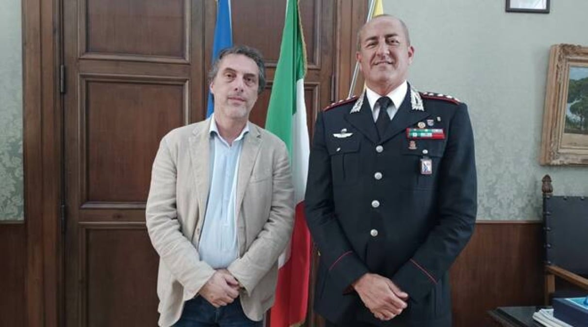 Catanzaro, il sindaco Fiorita accoglie il nuovo comandante provinciale dei Carabinieri - 