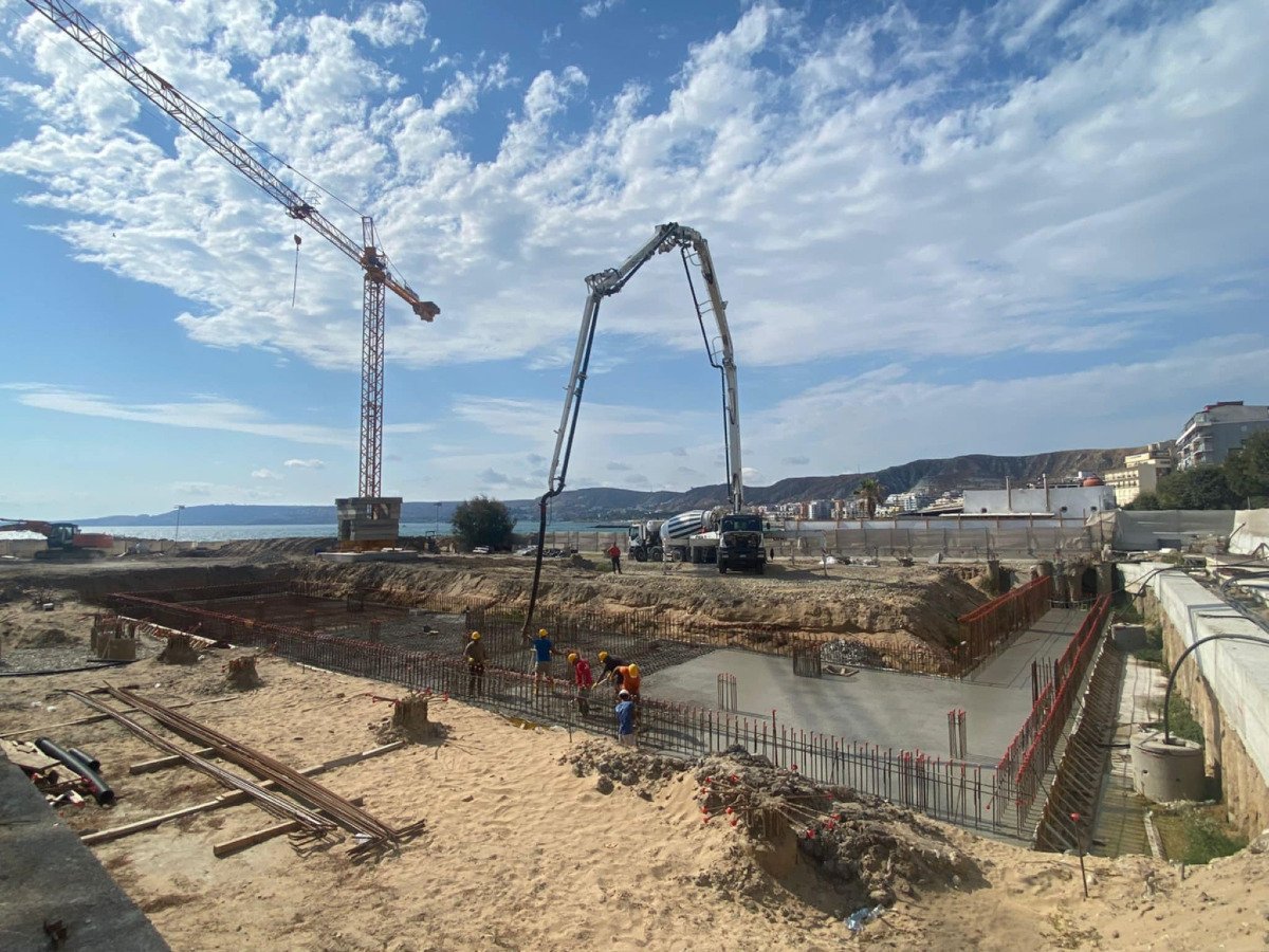 Crotone - La nuova piscina CONI prende forma - 