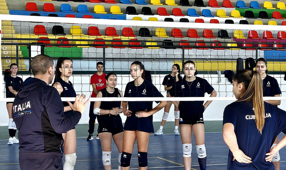 Club Italia del Sud femminile a Vibo dal 29 settembre al 3 ottobre con Marco Mencarelli - 