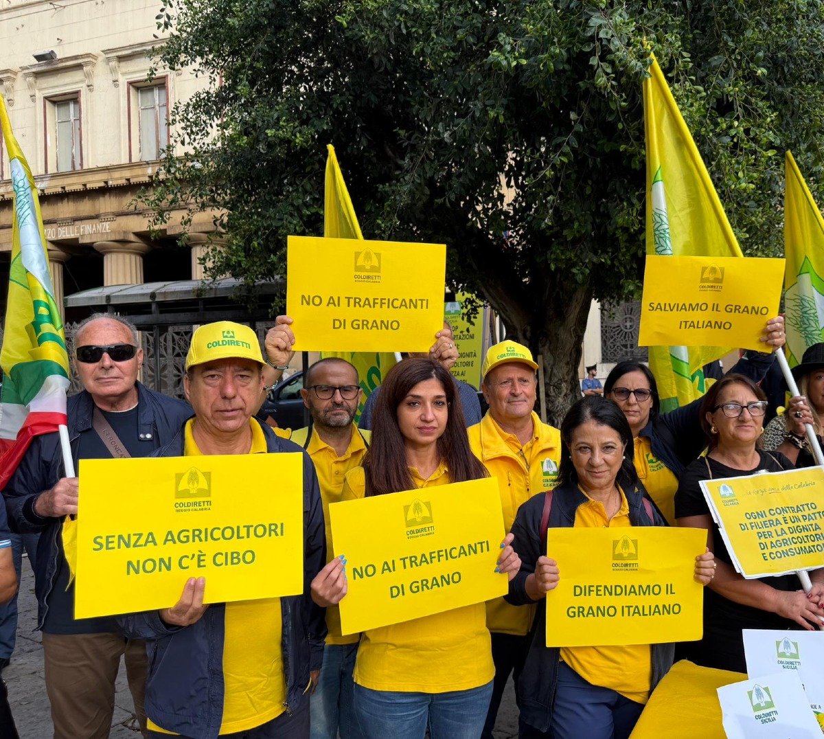 Coldiretti Calabria a Palermo a difesa del grano  - 