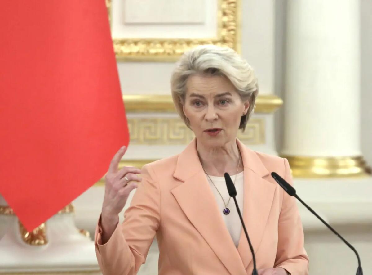 Von der Leyen “Farò di tutto per l’Europa libera” -