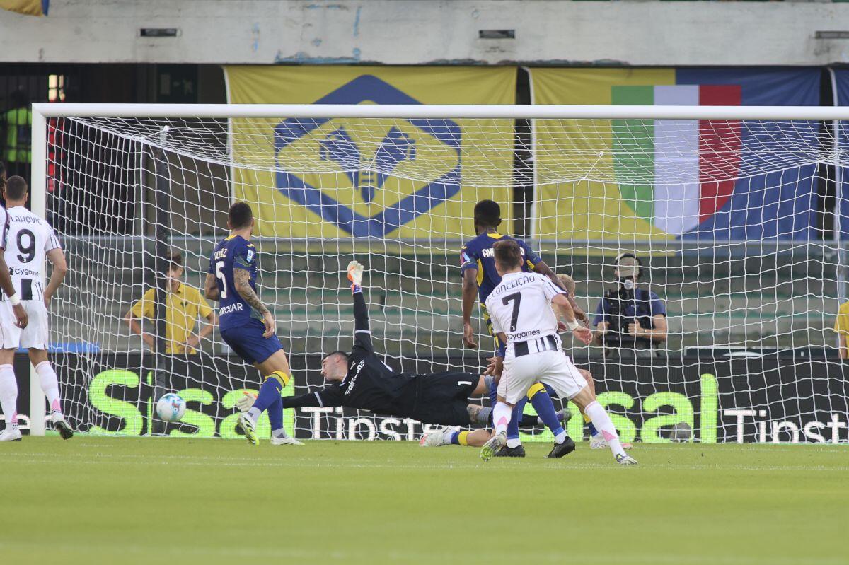 Orban replica a Conceiçao, Verona-Juventus 1-1 - 