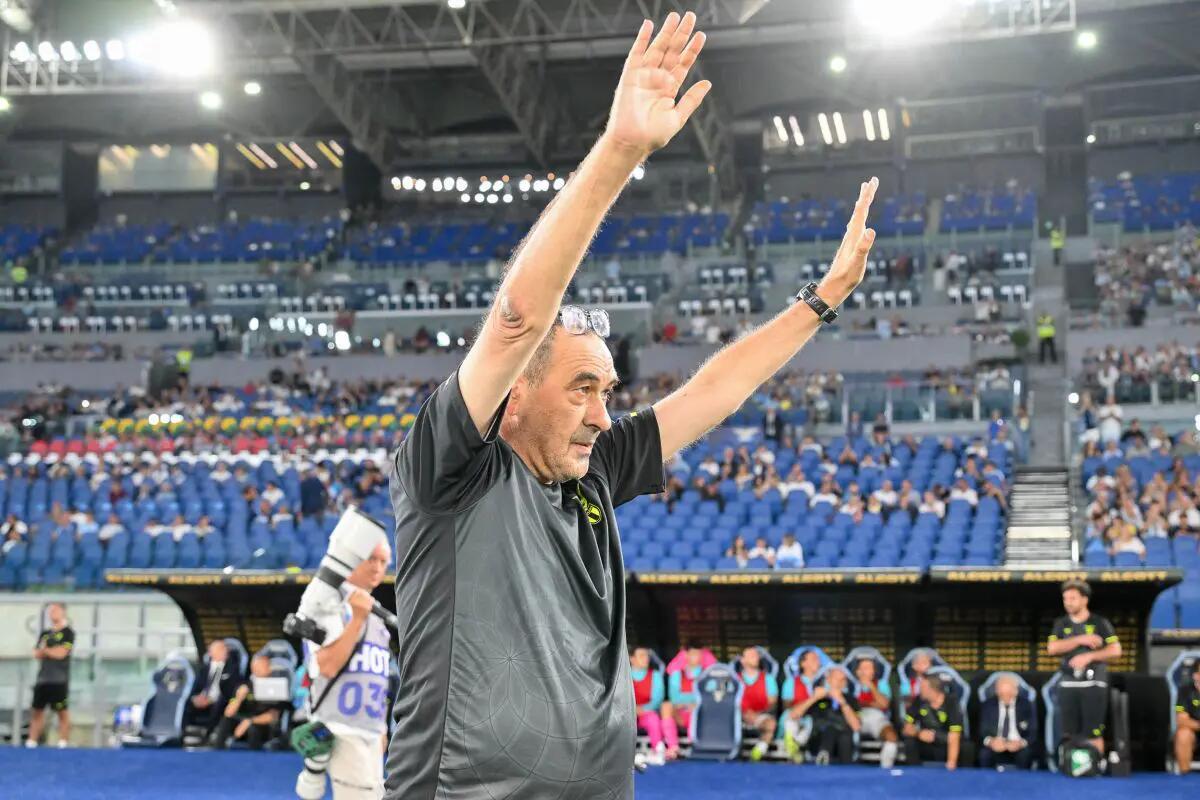 Sarri “Nel derby in campo per lottare per il nostro popolo” -