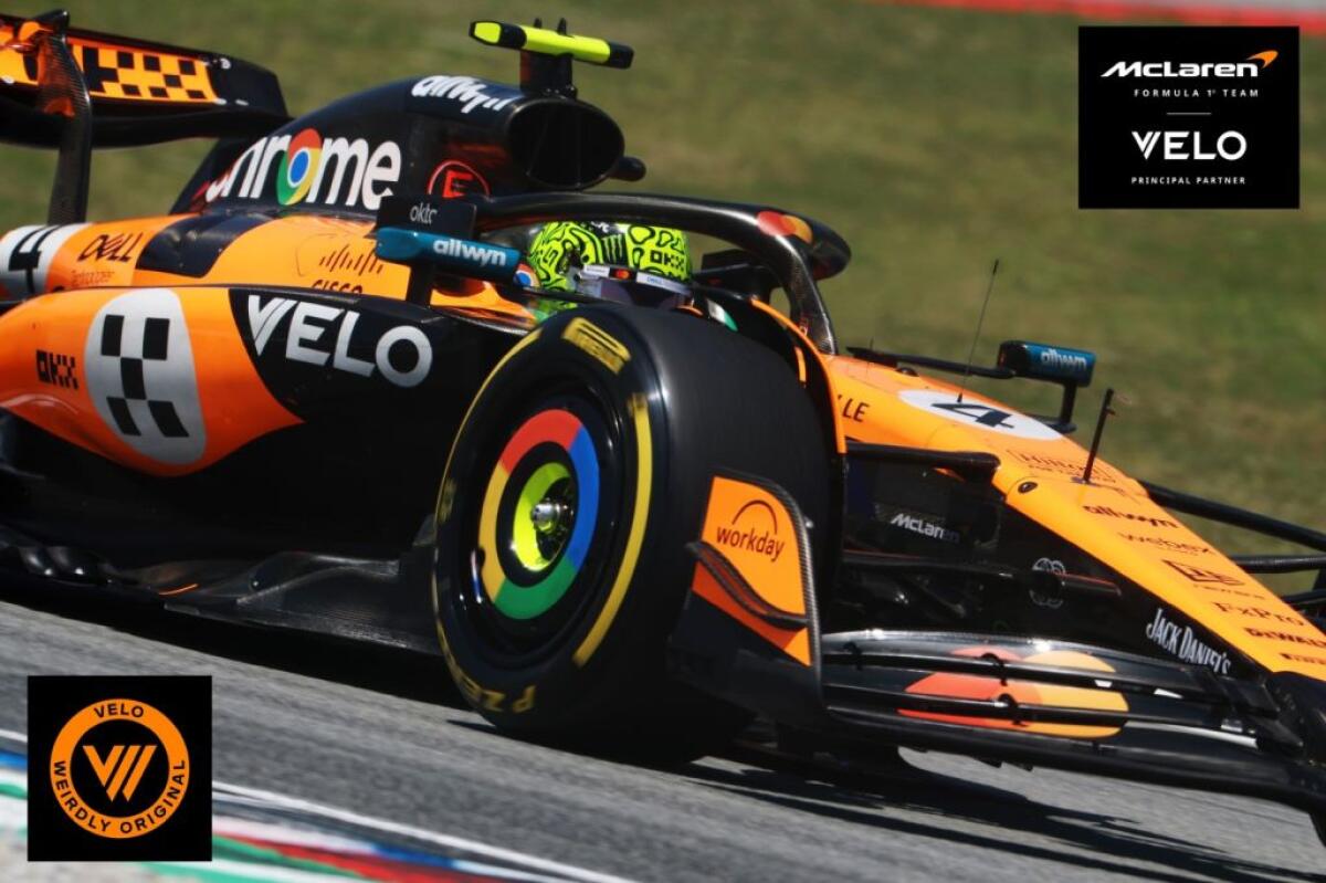F1, a Monza continua la partnership tra Velo e McLaren -