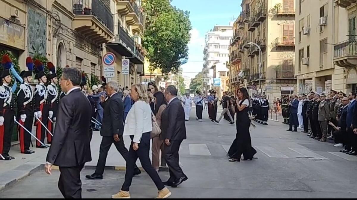 Palermo ricorda il generale Dalla Chiesa, presente Piantedosi -