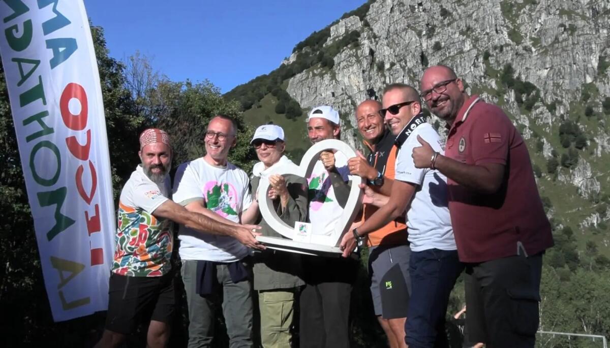 Il progetto “Cuori Olimpici” fa tappa a Lecco e celebra la montagna -