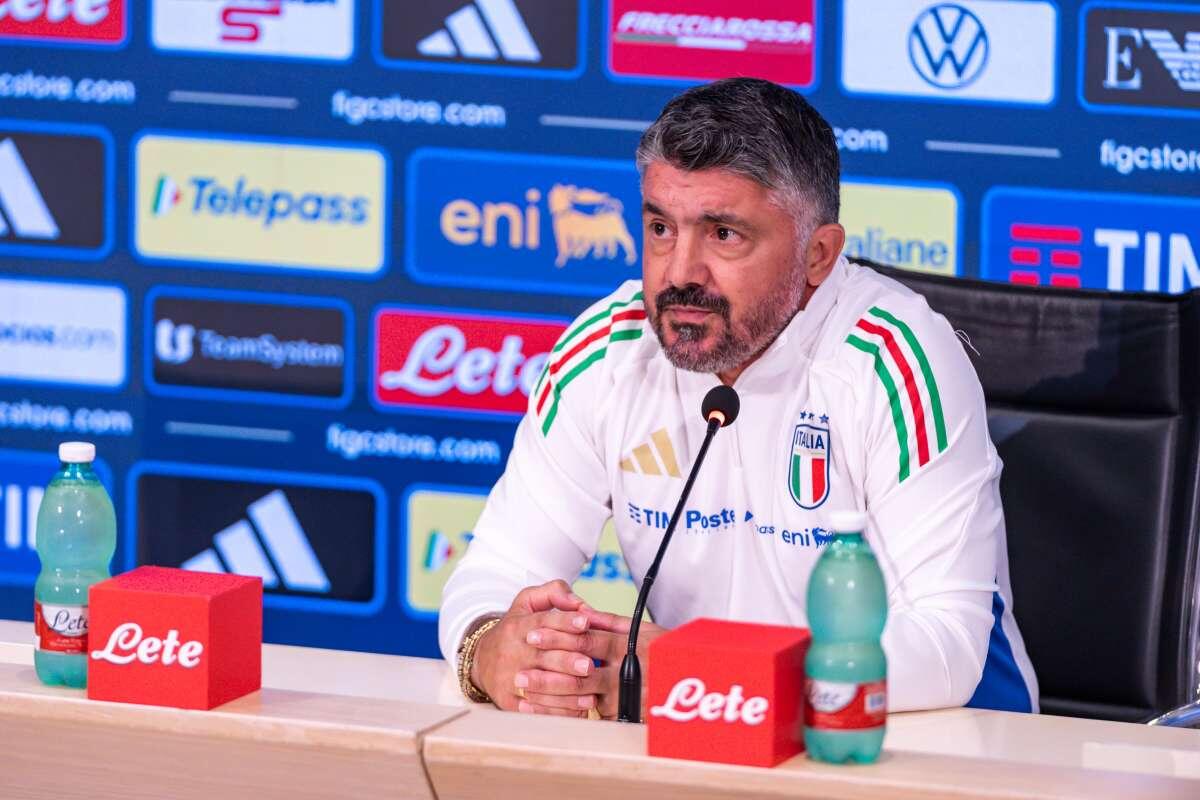 Gattuso “Sono carico, questa Italia non è messa male” -