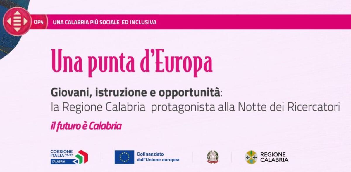La Regione alla notte Europea delle ricercatrici e dei ricercatori - 