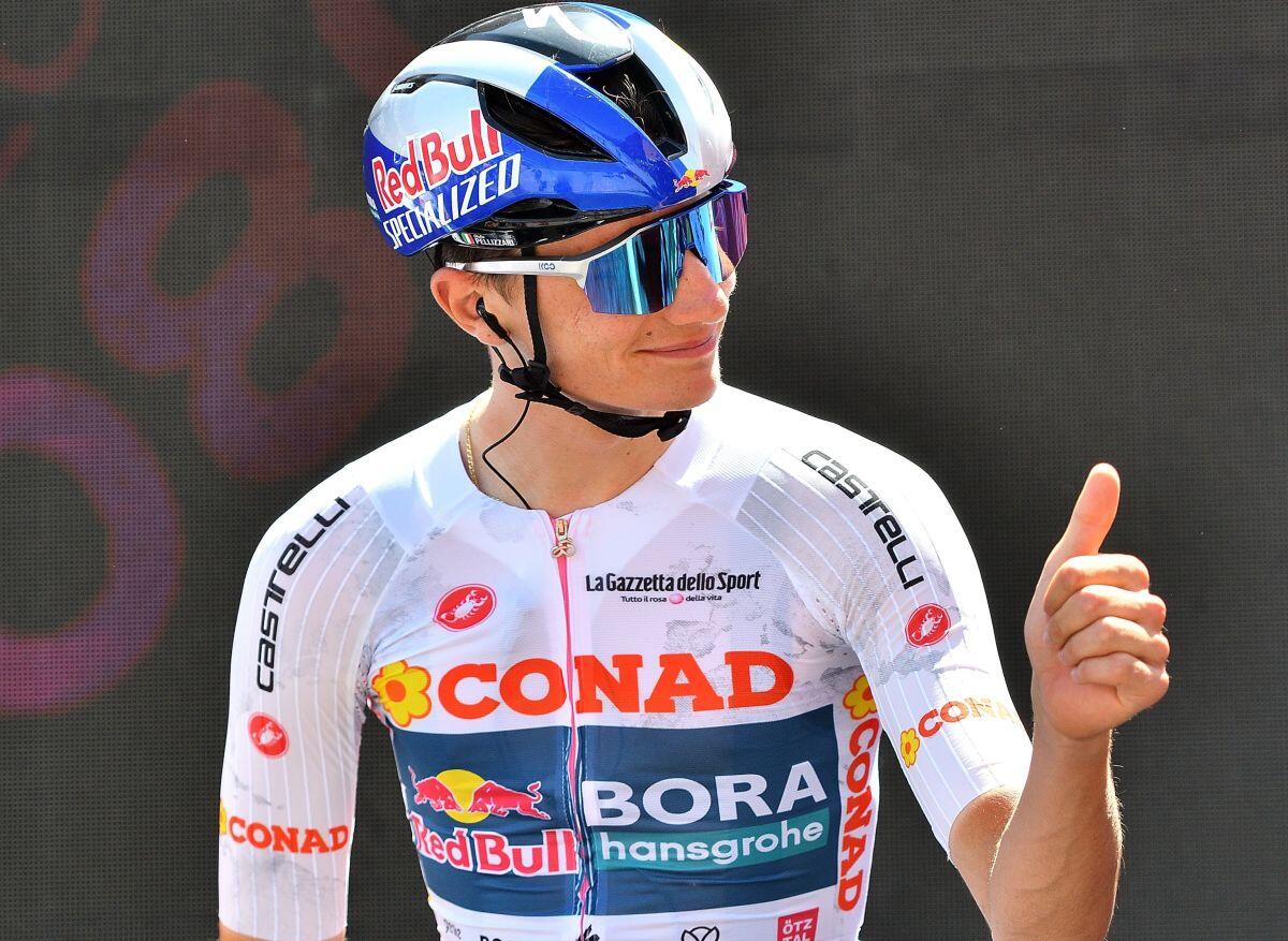 Pellizzari vince la 17esima tappa della Vuelta, Vingegaard leader - 