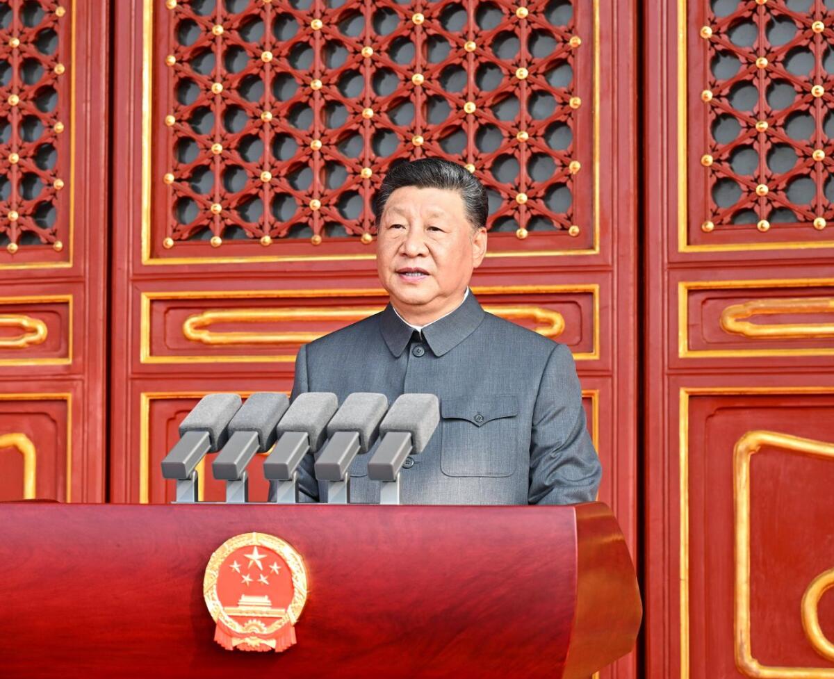 Xi Jinping “Rinnovamento della Cina è inarrestabile, la pace trionferà” -