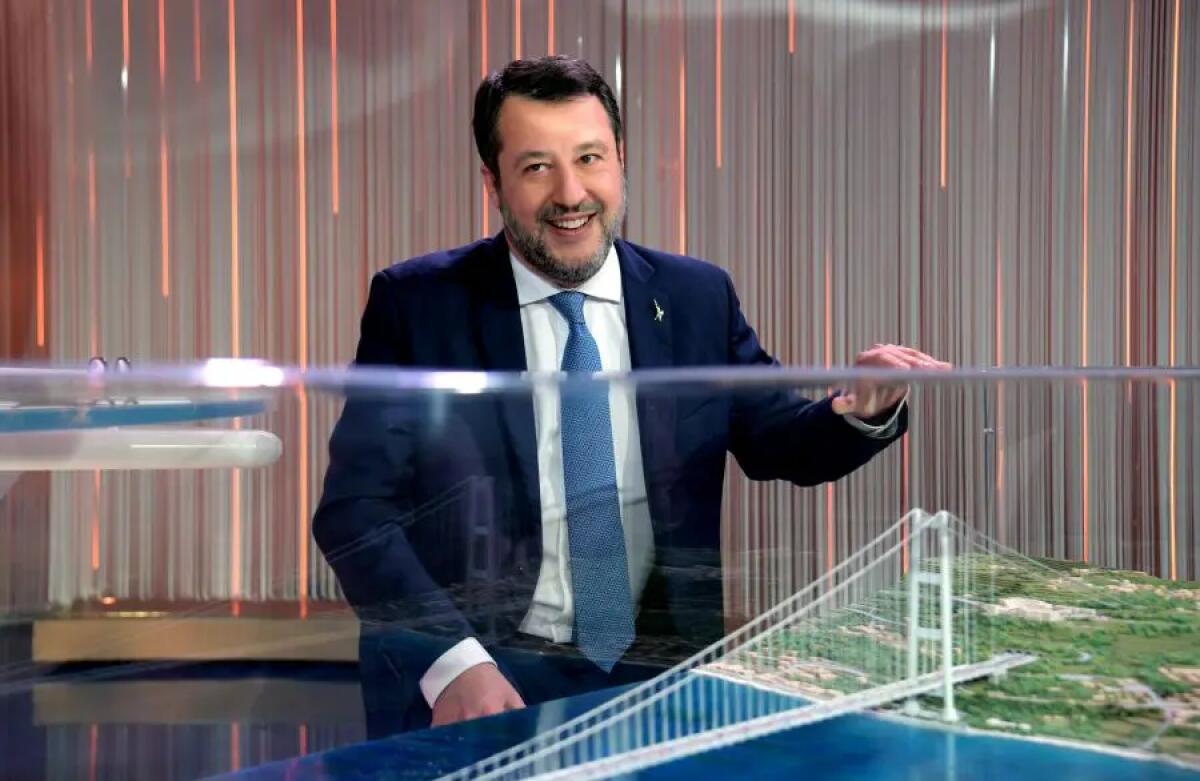 Ponte sullo Stretto, Salvini “In settimana dossier alla Corte dei Conti” -