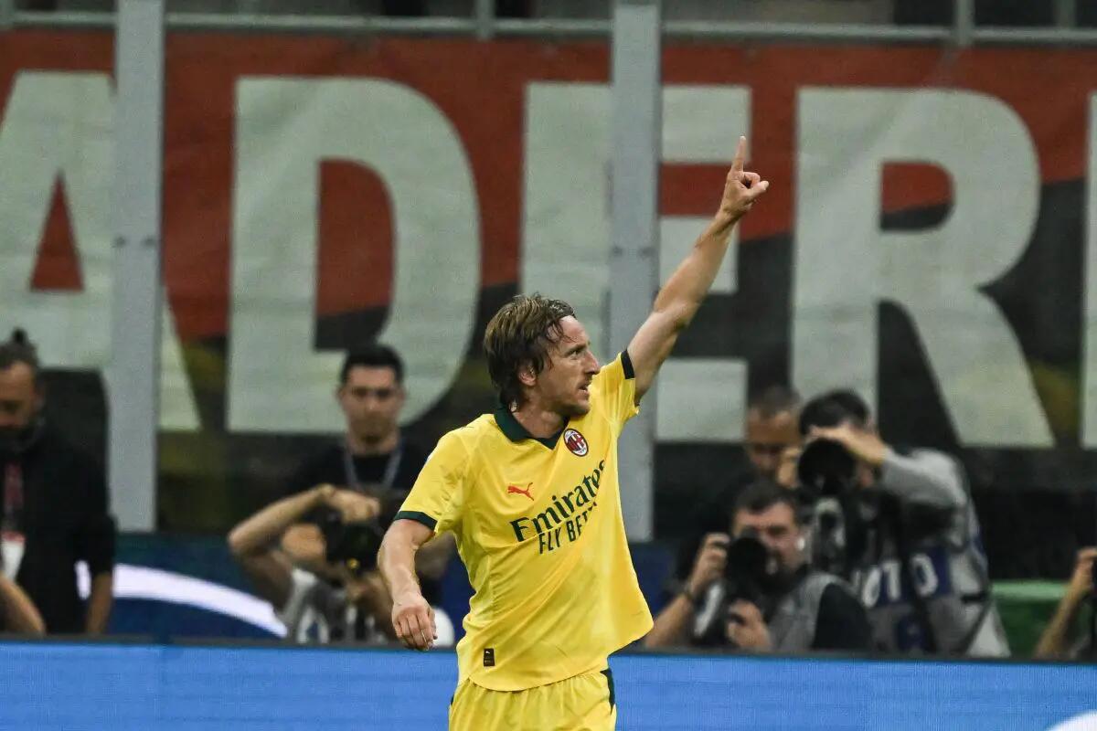 Milan-Bologna 1-0, a decidere è il 40enne Modric - 