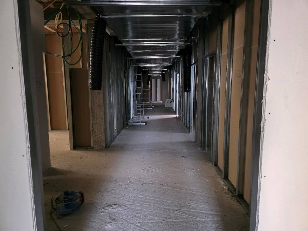 Lavori a San Giovanni di Dio
