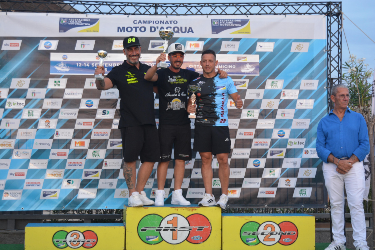 Podio Parilla Giuseppe (Asd GF Sport Racing 15.9.2025)