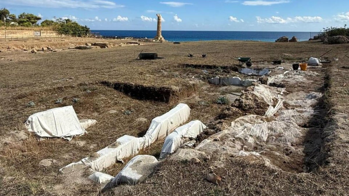 Crotone, ripartono gli scavi al Santuario di Hera Lacinia e proseguono i lavori al Museo di Capo Colonna - 