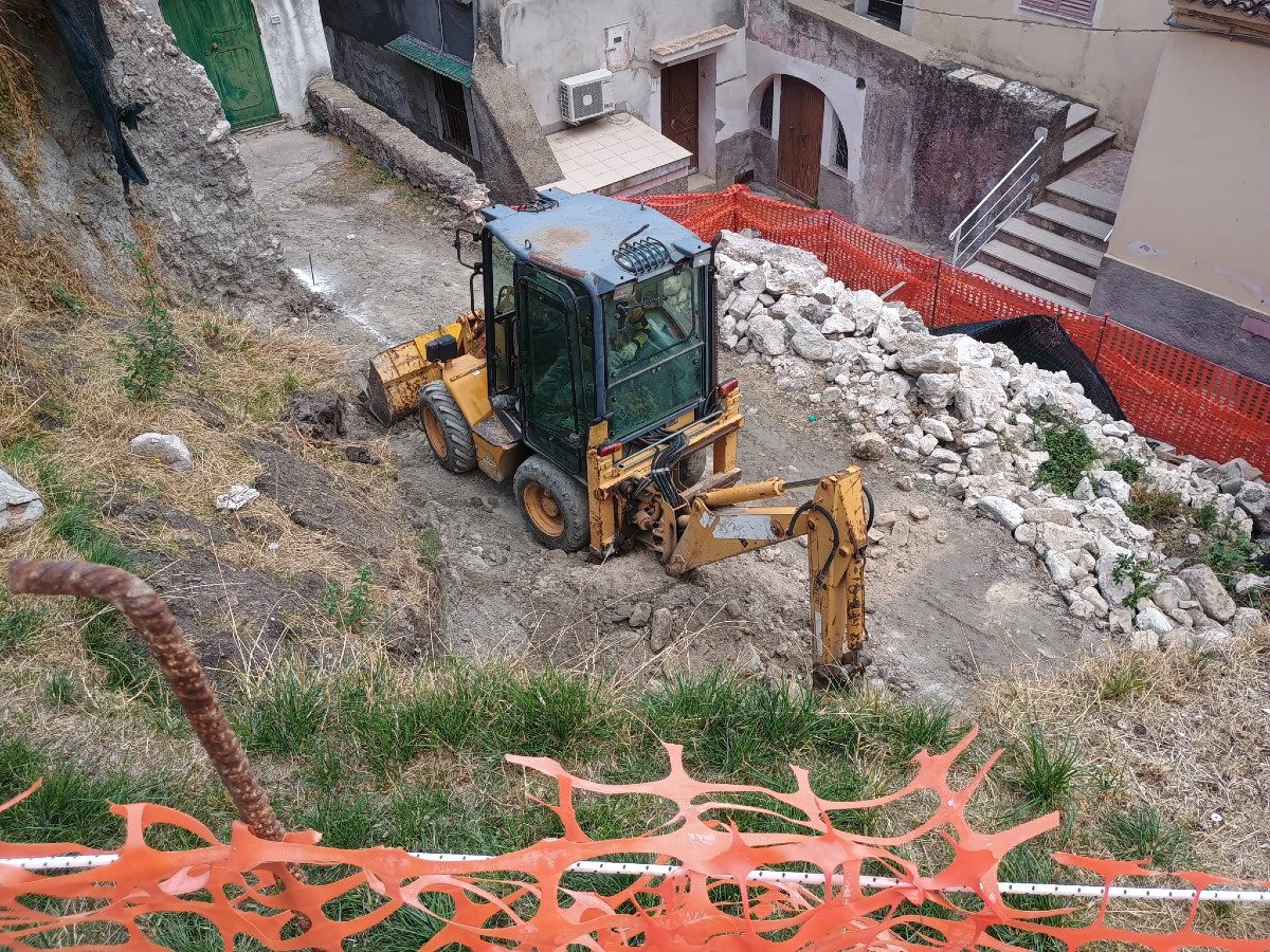 Corigliano-Rossano - Procedono i lavori per la messa in sicurezza di San Biagio - 