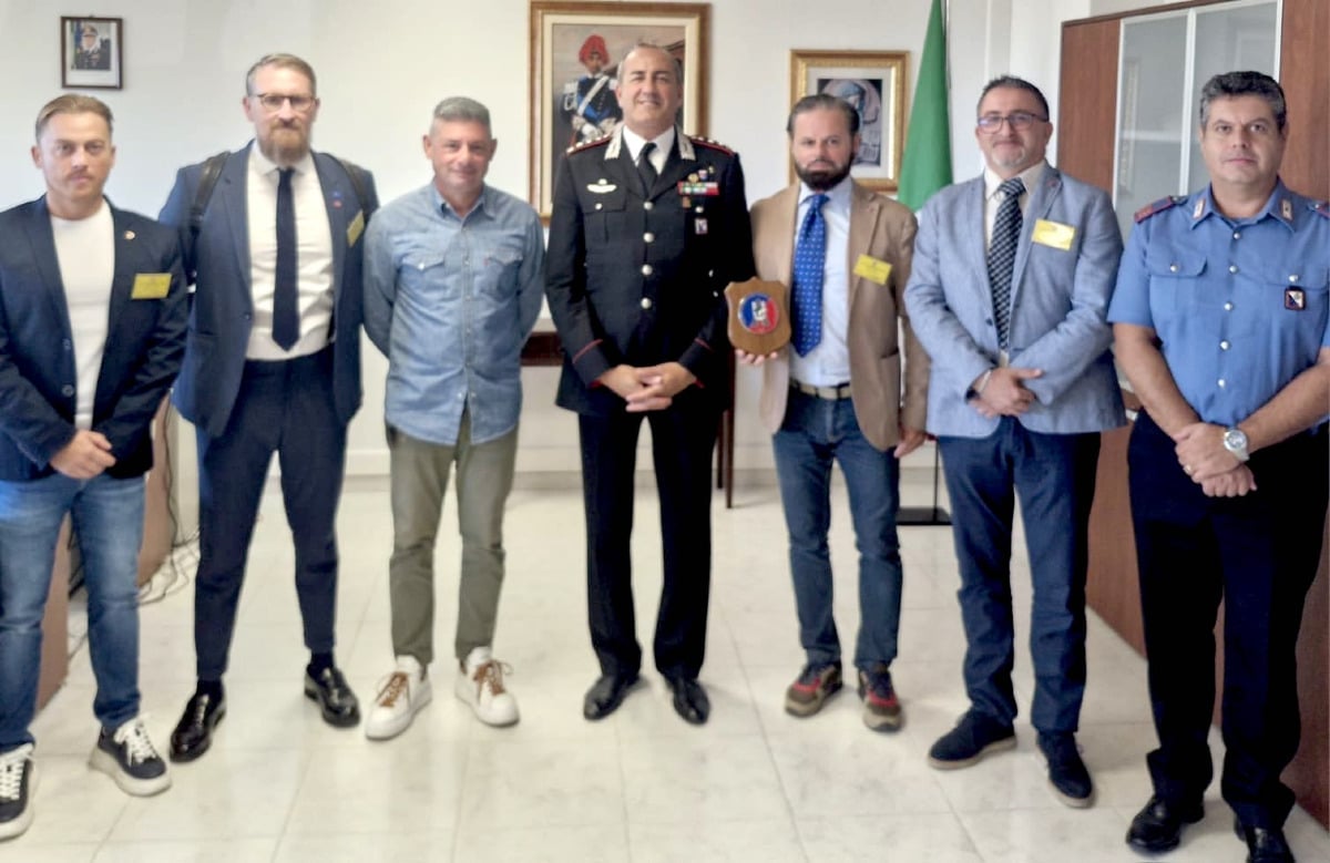 UNARMA Calabria incontra il nuovo Comandante Provinciale dei Carabinieri di Catanzaro -