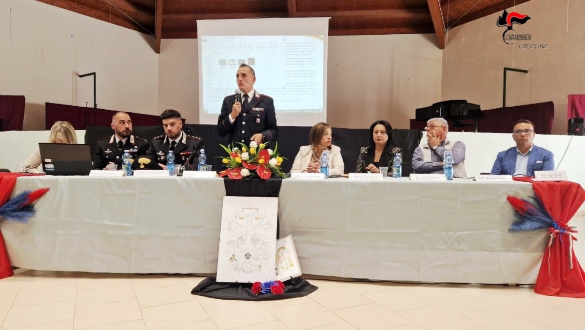Mesoraca, i Carabinieri incontrano i ragazzi del Liceo Linguistico e delle Scienze Umane -