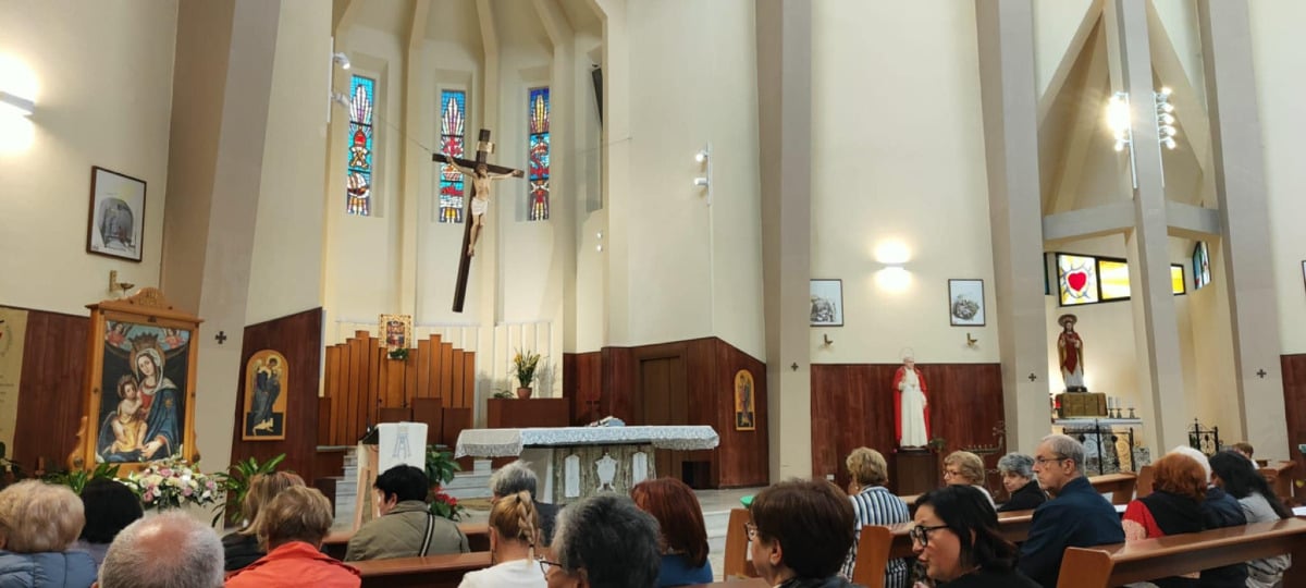 Catanzaro - La Madonna di Porto accolta nella parrocchia di San Pio X -