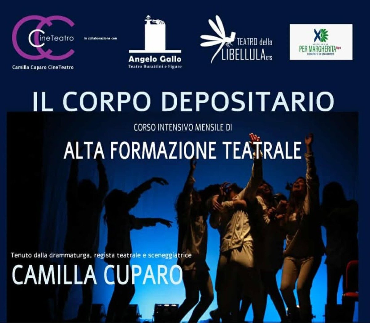 Crotone - "Il Corpo Depositario", Corso di Alta Formazione Teatrale con Camilla Cuparo - Angelo Gallo