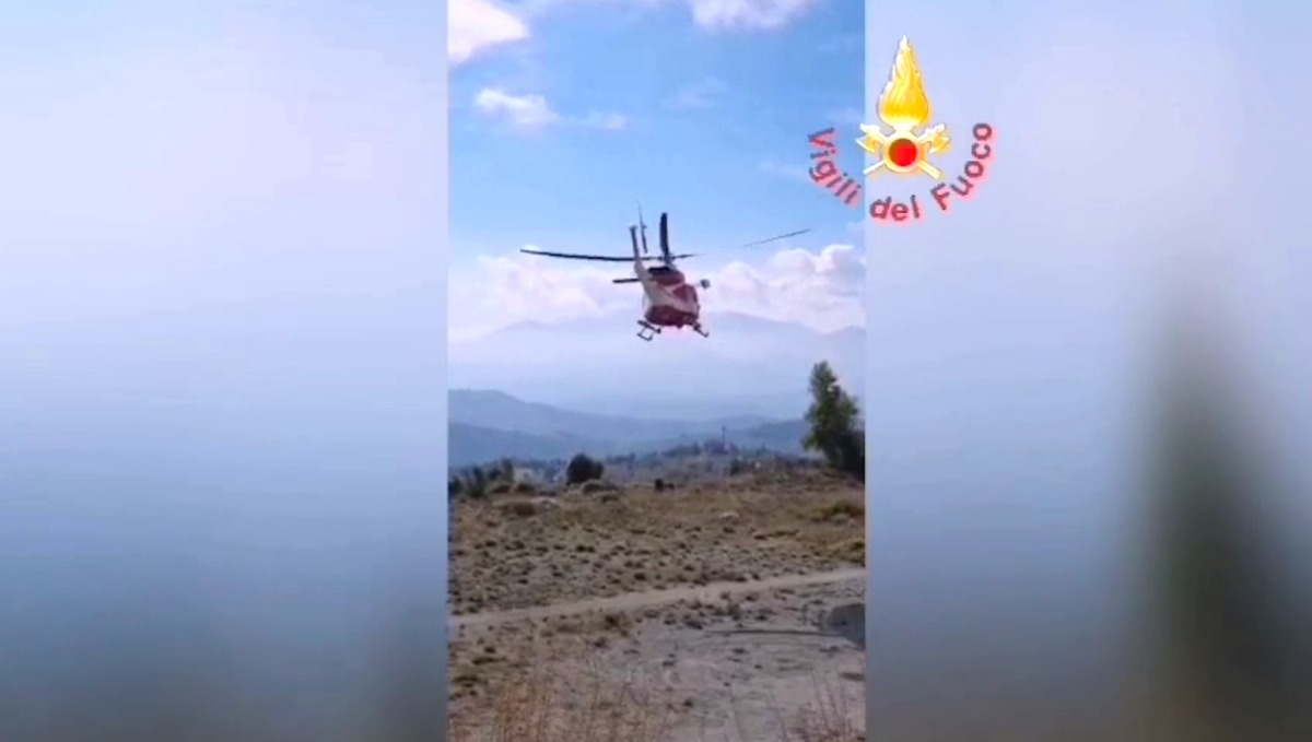 Ritrovato l’anziano disperso nei boschi di Acquaformosa: era ferito ma cosciente - 